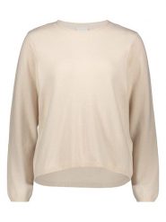 ONLY Carmakoma Sweter w kolorze beżowym rozmiar: XS-40/42. Brązowe swetry Only Carmakoma, s, bez wzorów, z materiału, bez ramiączek. Za 82.99 zł.