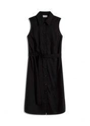 Sukienka szmizjerka z wiskozy. Zielone sukienki bonprix, bez wzorów, z wiskozy, eleganckie, bez kołnierzyka, bez ramiączek, szmizjerki. Za 99.99 zł.