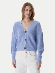 Vero Moda Kardigan Lea 10249632 Błękitny Regular Fit. Niebieskie kardigany Vero Moda, l, bez wzorów, z syntetyku. Za 119.99 zł.
