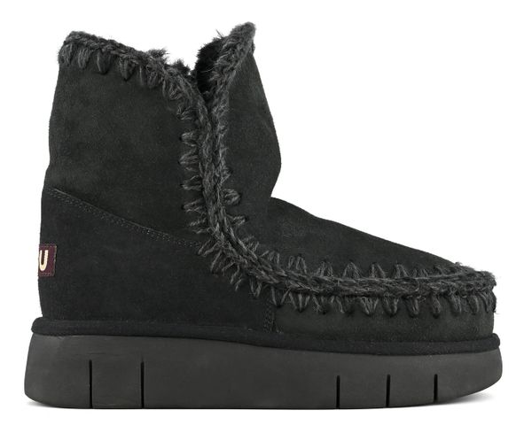 MOU Eskimo 18 bounce Śniegowce damskie. Czarne trapery i śniegowce Mou, z wełny. Za 599.99 zł.