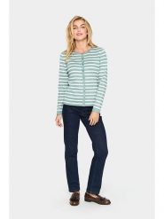 SAINT TROPEZ Kardigan w kolorze turkusowym rozmiar: XXL. Niebieskie kardigany Saint Tropez, xxl, bez wzorów. Za 69.99 zł.