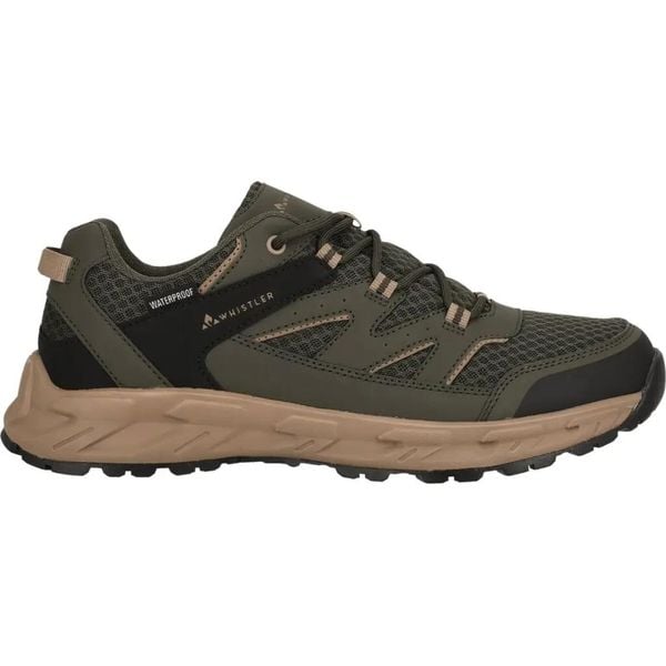 Buty trekkingowe Whistler Benin. Czarne trekkingi Whistler, z gumy, trekkingowe. Za 343.00 zł.