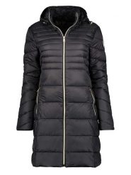 Geographical Norway Płaszcz pikowany w kolorze czarnym rozmiar: XXL. Czarne płaszcze Geographical Norway, xxl, bez wzorów, bez kaptura. Za 154.07 zł.