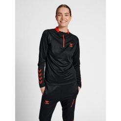 Bluza damska Hummel hmlGG12 Action. Czarne bluzy Hummel, xl, bez wzorów, z włókna, bez kaptura. Za 188.00 zł.