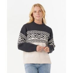 Rip Curl Cosmic Kiss Sweater - Black. Czarne swetry Rip Curl, na zimę, bez wzorów, bez ramiączek. Za 281.05 zł.