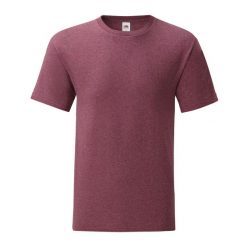 Koszulka Unisex Dla Dorosłych Iconic Heather. Brązowe bluzki FRUIT OF THE LOOM, xl, bez wzorów, sportowe, bez kołnierzyka, bez ramiączek. Za 33.99 zł.