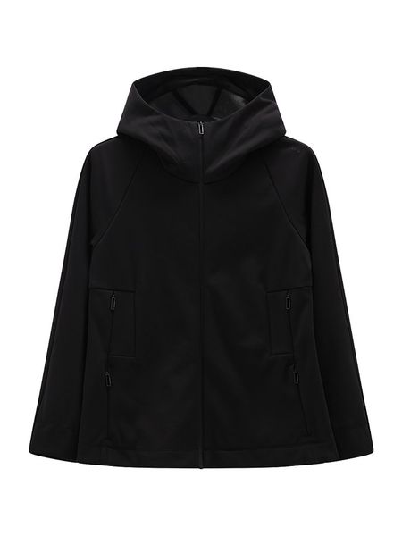 Jeanne Baret Kurtka softshellowa "Magnolia" w kolorze czarnym rozmiar: 38. Czarne kurtki sportowe Jeanne Baret, m, bez wzorów, z polaru, bez kaptura, outdoorowe. Za 327.87 zł.