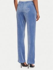 Juicy Couture Spodnie dresowe Tina JCWBJ225307 Niebieski Regular Fit. Niebieskie spodnie dresowe Juicy Couture, s, bez wzorów, z dresówki. Za 379.99 zł.