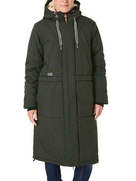 Timezone Parka w kolorze khaki rozmiar: M. Brązowe parki Timezone, m, bez kaptura. Za 230.99 zł.
