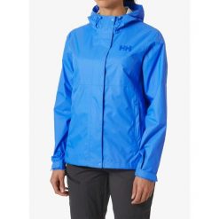 Kurtka przeciwdeszczowa damska Helly Hansen W Loke Jacket 2.0. Niebieskie kurtki sportowe Helly Hansen, bez wzorów, bez kaptura, trekkingowe. Za 466.99 zł.