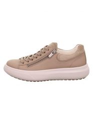 Legero Skórzane sneakersy "Jump" w kolorze beżowym rozmiar: 37,5. Brązowe trampki Legero, bez wzorów, bez zapięcia. Za 239.95 zł.