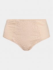 Chantelle Figi klasyczne z wysokim stanem Norah C13F30 Beżowy. Brązowe figi Chantelle, bez wzorów, z syntetyku. Za 129.99 zł.