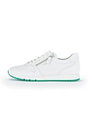 Gabor Skórzane sneakersy w kolorze białym rozmiar: 40. Białe trampki Gabor, bez wzorów, ze skóry, bez zapięcia. Za 249.43 zł.