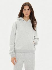 Gina Tricot Bluza 21735 Szary Oversize. Szare bluzy Gina Tricot, xxl, bez wzorów, z bawełny, bez kaptura. Za 89.99 zł.