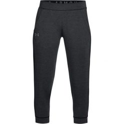 Spodnie treningowe w kolorze ciemnoszarym. Szare spodnie dresowe Under Armour, xs, bez wzorów. W wyprzedaży za 109.95 zł.
