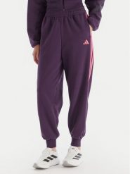 Adidas Spodnie dresowe Tiro 3-Stripes JM9072 Fioletowy Loose Fit. Fioletowe spodnie dresowe Adidas, s, bez wzorów, z bawełny. Za 259.99 zł.