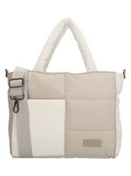 Beagles Torebka "Calvia Duo" w kolorze beżowym - 32 x 21 x 11 cm rozmiar: onesize. Brązowe torby na ramię Beagles, bez wzorów, z materiału, przez ramię, bez dodatków. Za 78.99 zł.