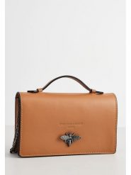 Christian Laurier Skórzana torebka "Stacy" w kolorze karmelowym - 22 x 12 x 4 cm rozmiar: onesize. Brązowe torby na ramię Christian Laurier, bez wzorów, z materiału, na ramię, bez dodatków. Za 217.99 zł.