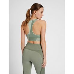 Damski bezszwowy biustonosz sportowy Hummel MT Unite. Szare bielizna sportowa Hummel, xs, bez wzorów. Za 171.00 zł.