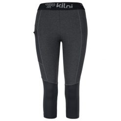 Damskie legginsy 3/4 Kilpi ROZARKA-W. Czarne legginsy Kilpi, s, bez wzorów, z dzianiny. Za 112.21 zł.