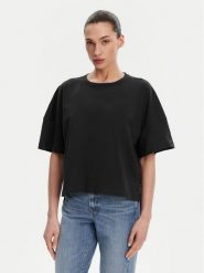 French Connection T-Shirt 76BZA Granatowy Relaxed Fit. Niebieskie t-shirty French Connection, xl, bez wzorów, z bawełny, bez kołnierzyka, bez ramiączek. Za 89.99 zł.