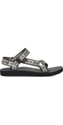 Sandały damskie, Teva W Original Universal Sandals. Czarne sandały Teva, bez wzorów, z materiału, sportowe, bez obcasa, bez zapięcia. Za 229.00 zł.