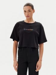 Calvin Klein Underwear T-Shirt LV00QS7470 Czarny Boxy Fit. Czarne t-shirty Calvin Klein Underwear, xl, bez wzorów, z bawełny, bez kołnierzyka, bez ramiączek. Za 99.99 zł.