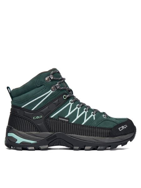 CMP Trekkingi Rigel Mid WP 3Q12946 Zielony. Zielone trekkingi CMP, ze skóry, trekkingowe. Za 399.99 zł.