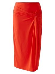 Miss Lagotte Spódnica w kolorze czerwonym rozmiar: 36. Czerwone spódnice Miss Lagotte, na co dzień, bez wzorów, midi, proste. Za 113.99 zł.