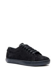 Comfortfusse Skórzane sneakersy "Sorel" w kolorze czarnym rozmiar: 41. Czarne półbuty sznurowane Comfortfüße, bez wzorów, ze skóry, eleganckie, bez obcasa, bez zapięcia. Za 237.17 zł.