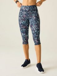 Dare 2b Legginsy funkcyjne "Influential II" w kolorze granatowym rozmiar: 46. Niebieskie legginsy Dare 2b, bez wzorów, z materiału. Za 96.60 zł.