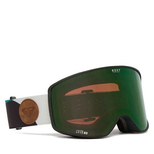 Gogle Roxy. Zielone okulary przeciwsłoneczne Roxy, bez wzorów, sportowe. Za 351.99 zł.