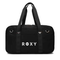 Torba weekendowa Roxy. Czarne torby podróżne Roxy, bez wzorów. Za 149.99 zł.
