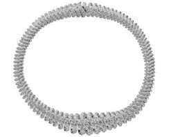 Bransoletka z białego złota z brylantami - 18 cm - 3,04 ct - próba 750. Białe bransoletki Apart, z brylantem, złote. Za 53,990.00 zł.