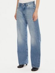 G-Star Raw Jeansy Bowey 3D D25372-E266 Niebieski Boyfriend Fit. Niebieskie jeansy G-Star, bez wzorów. Za 328.99 zł.