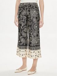 Liu Jo Spodnie materiałowe MA4407 T6660 Czarny Relaxed Fit. Czarne spodnie materiałowe Liu Jo, bez wzorów, z materiału. Za 369.99 zł.