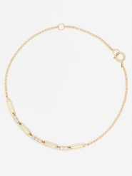 DIAMANTA Złota bransoletka "Capucine" z diamentami rozmiar: onesize. Żółte bransoletki DIAMANTA, z diamentem, złote. Za 2,044.45 zł.