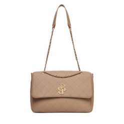 Torebka Badura. Brązowe torebki klasyczne Badura, bez wzorów, bez dodatków. Za 279.99 zł.