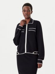 Liu Jo Sport Kardigan TF5250 MS59L Czarny Regular Fit. Czarne kardigany Liu Jo Sport, l, bez wzorów, z wiskozy. Za 799.99 zł.