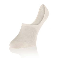 Skarpetki stopki unisex Brubeck Merino Wool. Białe skarpety Brubeck, bez wzorów, z elastanu. Za 24.99 zł.
