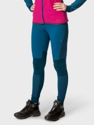 Halti Legginsy funkcyjne "Tracks" w kolorze niebieskim rozmiar: 38. Niebieskie legginsy HALTI, bez wzorów, z poliamidu. Za 252.99 zł.