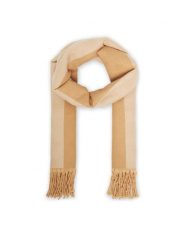 Guess Szalik AW5419POL03 Beżowy. Brązowe rękawiczki Guess, z aplikacjami, z materiału. Za 239.99 zł.