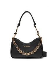 LOVE MOSCHINO Torebka JC4070PP1ML1300A Czarny. Czarne torebki klasyczne Love Moschino, bez wzorów, ze skóry, bez dodatków. Za 669.99 zł.