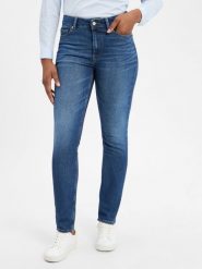 Tommy Hilfiger Dżinsy slim fit Kobiety Bawełna niebieski, 27-32. Niebieskie jeansy TOMMY HILFIGER, s, bez wzorów. Za 329.95 zł.