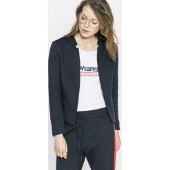 Only - Żakiet. Czarne marynarki i żakiety Only, s, bez wzorów, z bawełny, casualowe. W wyprzedaży za 79.90 zł.