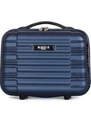 BlueStar Kosmetyczka "Lima" w kolorze niebieskim - 30 x 20 x 16 cm rozmiar: onesize. Niebieskie kufry i kosmetyczki BlueStar, bez wzorów, z materiału, bez dodatków. Za 60.99 zł.