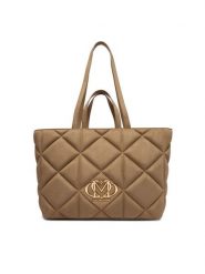 LOVE MOSCHINO Torebka JC4397PP0NKE0105 Beżowy. Brązowe torebki klasyczne Love Moschino, bez wzorów, z materiału, bez dodatków. Za 1,099.00 zł.