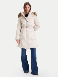 Guess Płaszcz zimowy W5BL30 W2802 Écru Regular Fit. Płaszcze Guess, na zimę, m, z aplikacjami, z syntetyku, bez kaptura. Za 1,299.00 zł.
