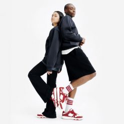 Bluza z okrągłym dekoltem unisex Elementals. Czarne bluzy DECATHLON, l, bez wzorów, z bawełny, bez kaptura. Za 149.99 zł.