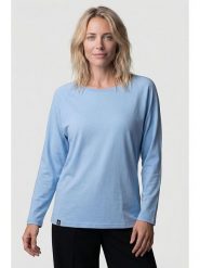 Alife and kickin Koszulka "Gaia" w kolorze błękitnym rozmiar: L. Niebieskie bluzki Alife and Kickin, l, bez wzorów, z bawełny, bez kołnierzyka, bez ramiączek. Za 60.99 zł.